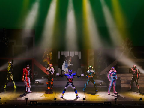 歴代の仮面ライダーたち